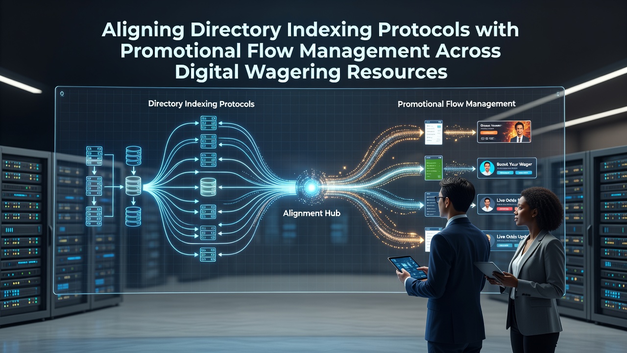 Technical setup showing promotional flow management integrated with directory indexing protocols for wagering libraries