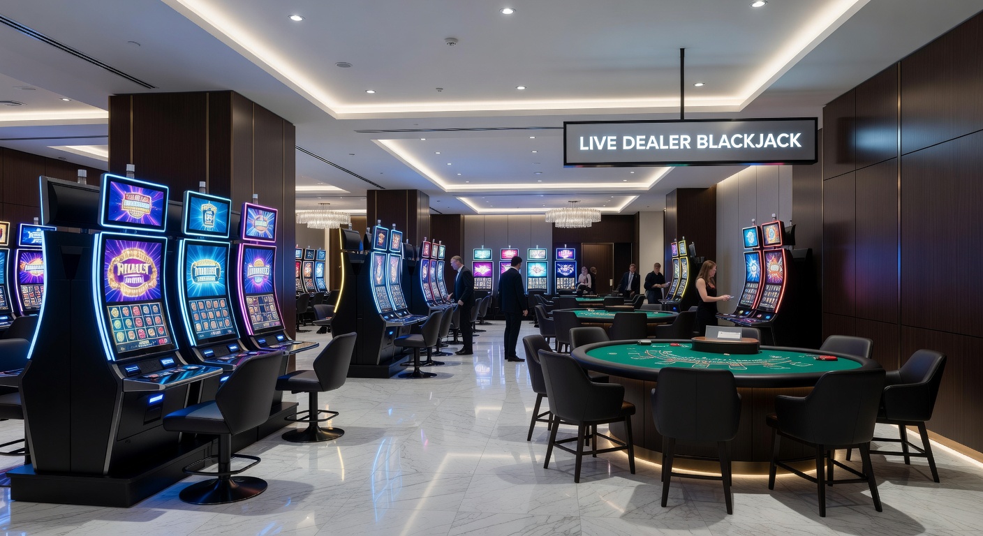 Niagara Fallsview Casino Resort under vibrant night lights, illustrating international expansion in Canada