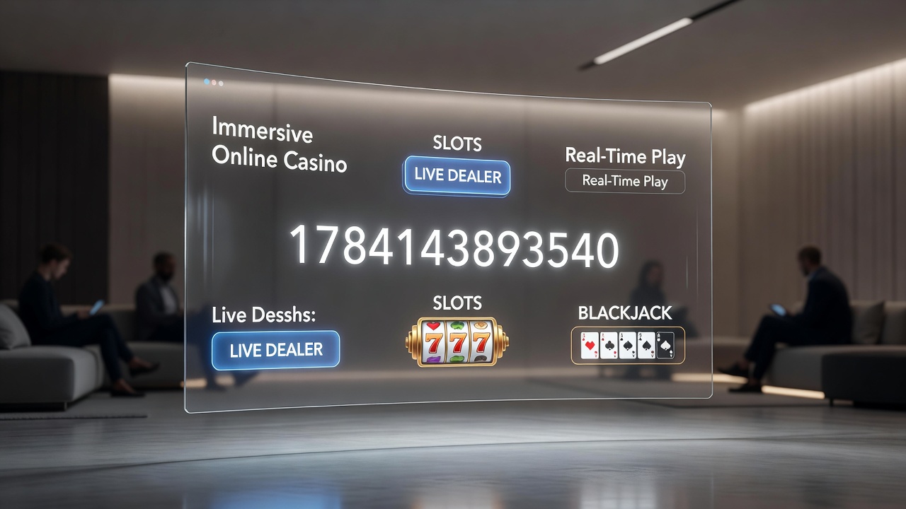 Players engaging with various online casino interfaces on desktop and mobile devices showing slots and table games