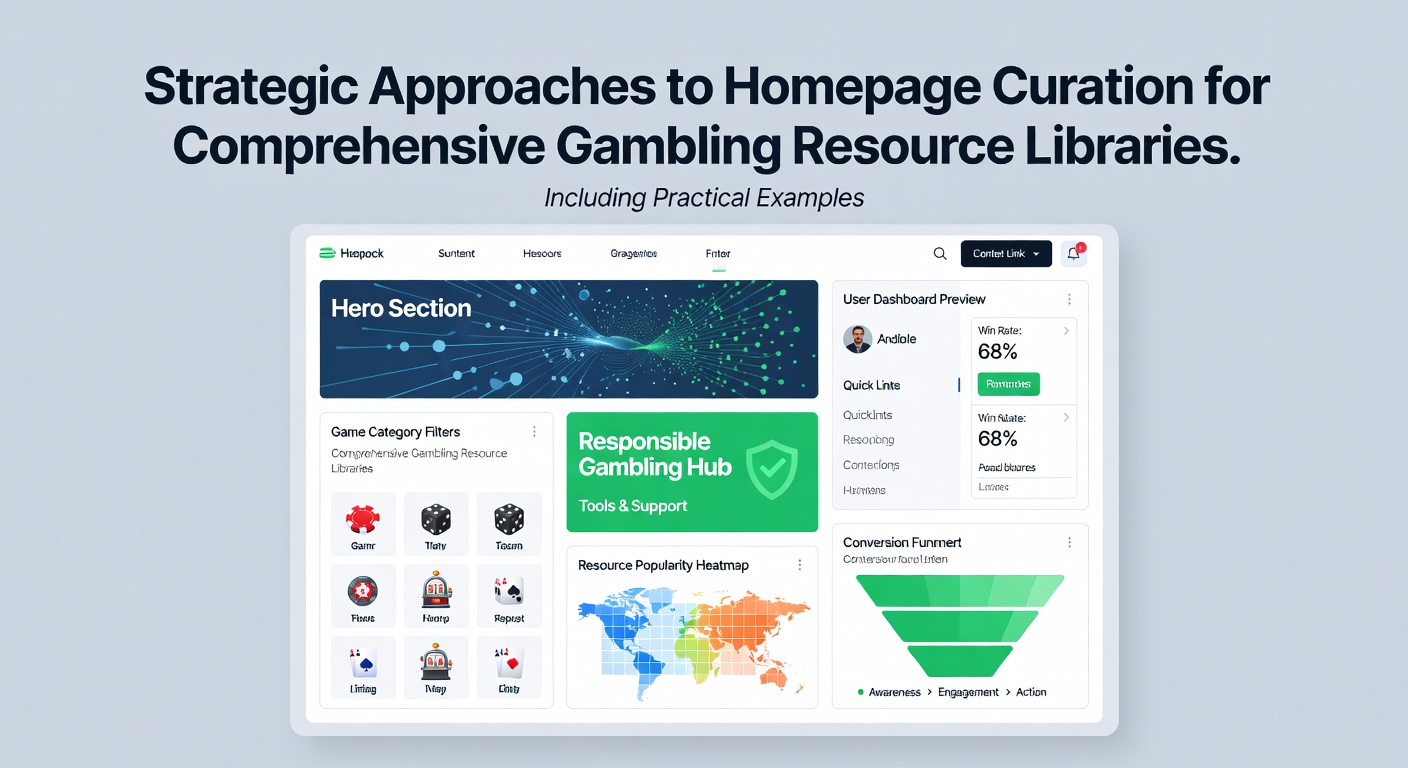 Detailed view of promotional deal integration within a gambling resource homepage section